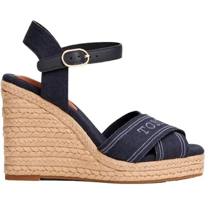 Tommy Hilfiger FW0FW08668 Wedge Espadrilles - Blue (Blue)