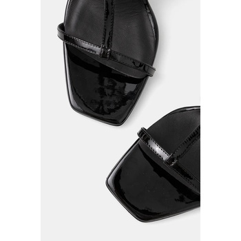 Calvin Klein Кожени сандали Calvin Klein HEEL GLADI SANDAL 90 PAT в черно HW0HW02312 (HW0HW02312)