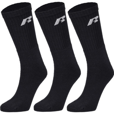 Russell Athletic SOCKS 3PPK Sportovní ponožky černá – Zboží Dáma