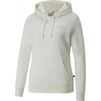 Puma dámská mikina ESS+ EMBROIDERY HOODIE FL 67000499 Bílý