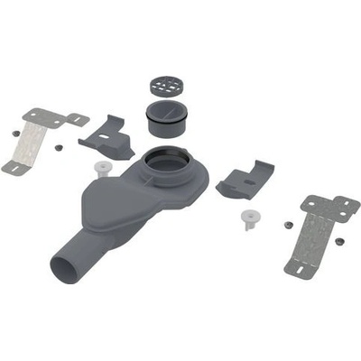 Alcadrain Extra nízky sifón DN40 a sada nastaviteľných nožičiek APZ-S6