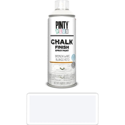 Pintyplus Chalk křídová barva ve spreji na různé povrchy 400 ml lomená bílá CK788