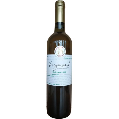 Vinárstvo Zsigmond Zenit cuvée 2022 značkové biele polosladké 13,5% 0,75 l (čistá fľaša)