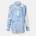 OFF WHITE Риза с дълъг ръкав OFF WHITE Men's Long Sleeve Dress Shirt - White/Blue