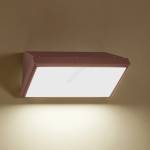 Brilagi - LED външно стенно осветително тяло TRIANGLE LED/20W/230V кафяво IP65 (BG3092)
