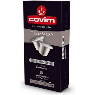 Covim Кафе капсула Covim Alluminium Classico 10 бр. , съвместими с Nespresso (100397)