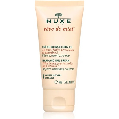 NUXE Rêve de Miel Hand and Nail Cream крем за ръце и нокти за суха кожа 50ml