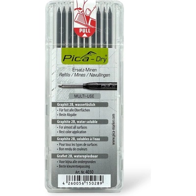 PICA Tuhy do ceruzky grafit DRY 10ks
