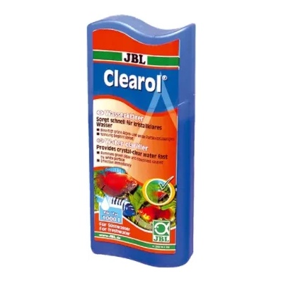 Jbl Clearol - Препарат за избистряне на водата, бързо прави водата кристално чиста 250 мл