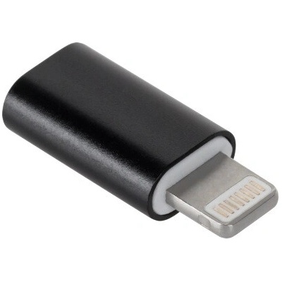 Adaptér/ redukcia micro USB 8 pin lightning Farva: Čierna