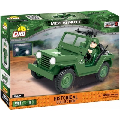 Cobi 2230 SMALL ARMY Vietnam War: terénní automobil 151 A1 MUTT, 91 k, 1 f