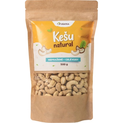 Ošatka Kešu ořechy celé natural 500 g