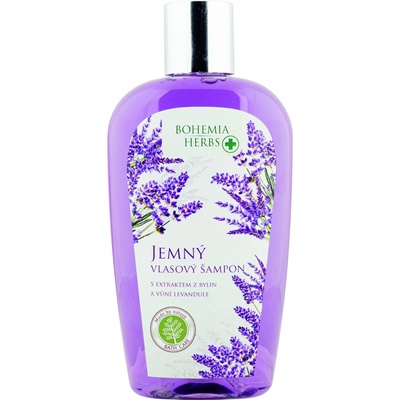 Bohemia Herbs vlasový šampon s extraktem z bylin a vůní levandule 250 ml