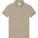 B&C Collection B&c my polo 210 / Дамска поло тениска от пике от тежък памук - мастика m (01w46335302)