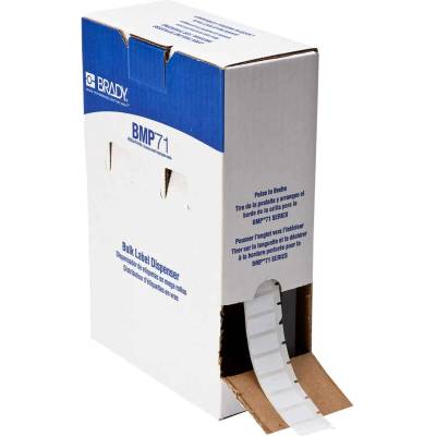 Brady BM-17-423 / 173445, Bulk Полиестерни етикети, 25.40 mm x 12.70 mm (173445)
