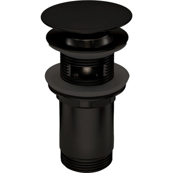 Deante Клик-клак клапан за умивалник, кръгъл, черен (nhc_n10u)