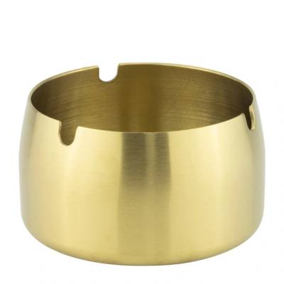 Horecano - Метален пепелник ф8, 5xh5см златист CHARM-(HC-931366) (243191-1) (MBFJ-9) (01931366)