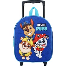 Vadobag · Dětský cestovní 3D batoh na kolečkách Tlapková patrola - Paw Patrol - motiv Rescue Pups - 9L