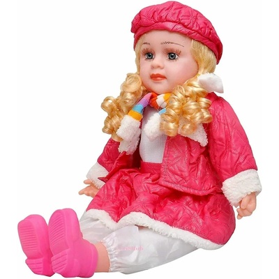 Hebei Wanxin Children Toys Ltd Кукла музикална с плитки 50см. 22104