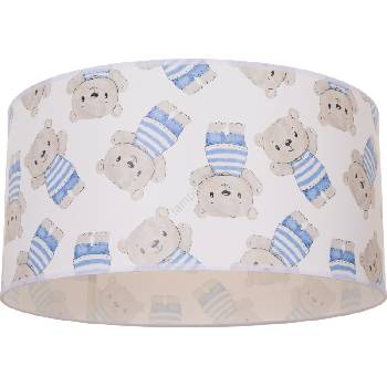 BELIS Детски таванен плафон KIDS ROOM 1xE27/60W/230V Ø 40 см мече (BE1028)