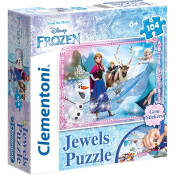 Clementoni Детски пъзел Clementoni от 104 части - Замръзналото кралство (95975)