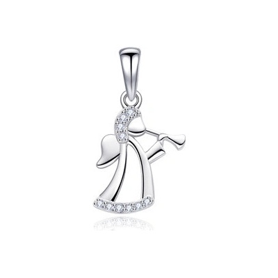 Nubis Stříbrný přívěsek andělíček NB 4345