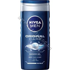 Nivea Душ гел Nivea Men Protect & Care Shower Gel, 250 ml, p/n NI-83611 - Душ гел за мъже с алое вера (NI-83611)
