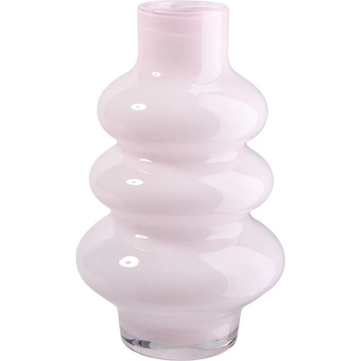 Florissima! Sklenená váza Bauchig 32 cm ružová - Florissima