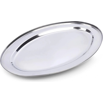 Kinekus Podnos nerezový oválný servírovací KIN02593059 35x21cm