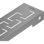 Mexen Flat M15 маскировка за линеен отточник 60 см, четкано сиво гън - 1E24060 (1E24060)