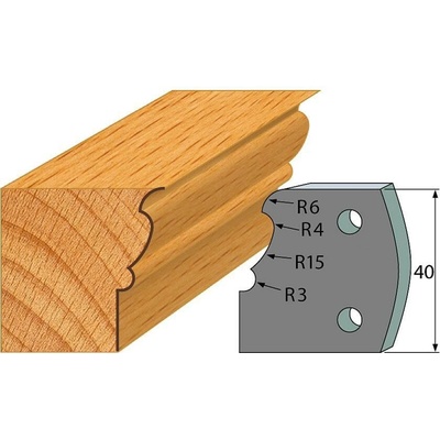 IGM Professional IGM Profil 101 - pár obmedzovačov 40x4mm SP F027-101