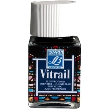 Lefranc & Bourgeois Vitrail Боя за стъкло 465 Deep Blue 50 ml 1 бр (74.6023)