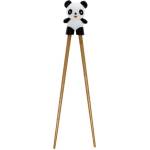Rex London Дървени детски тренировъчни клечки за хранене в естествен цвят Panda - Rex London (32024)