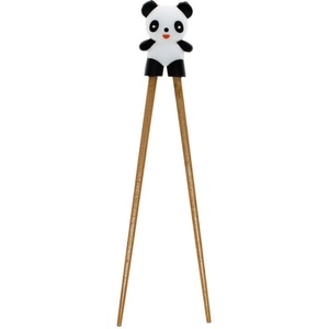 Rex London Дървени детски тренировъчни клечки за хранене в естествен цвят Panda - Rex London (32024)
