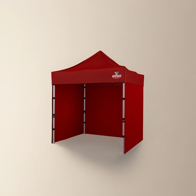 Brimo Promo stánok Exclusive Alu 2 x 2 m červený