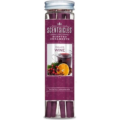 Scentsicles vonné tyčinky vánoční stromek Mulled Wine 6 ks