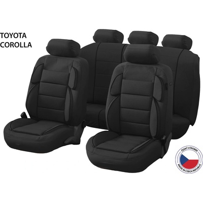 Autopoťah CAPPA Perfetto YL Toyota Corolla, čierne