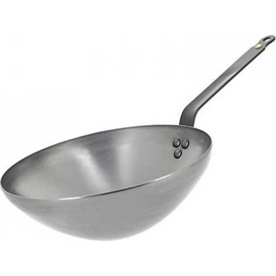 de Buyer WOK pánev WOK MINERAL B BOIS 28 cm