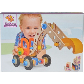 Eichhorn Stavebné bloky pre bagre Constructor, 90 ks