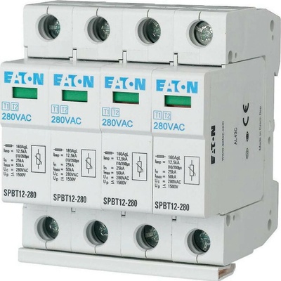 ZVODIČ PREPÄTIA EATON T1+T2 B+C 4P 4M 12,5KA 1,5KV TN, TNS SPBT12-280/4