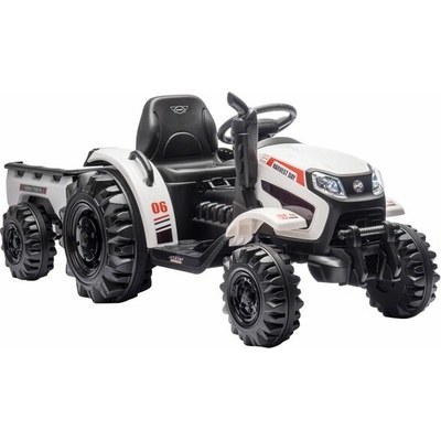 HECHT 50435 Detský akumulátorový traktor bílá