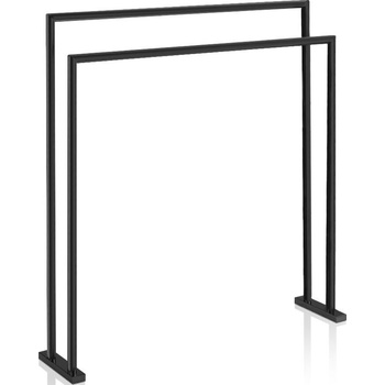 DECOR WALTHER Стойка за кърпи Classic двойна черен мат (0509760)