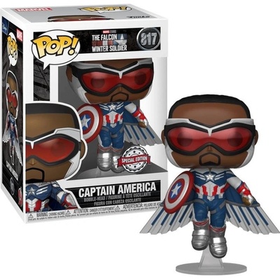 Funko Pop! 817 Marvel Studios The Falcon And The Winter Soldier Captain America