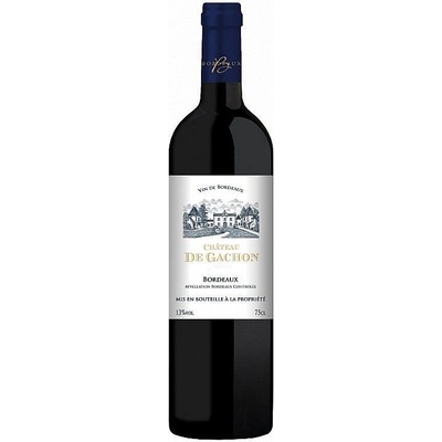 Bordeaux Rouge AOC Chateau De Gachon 2017 13% 0,75 l (holá láhev)
