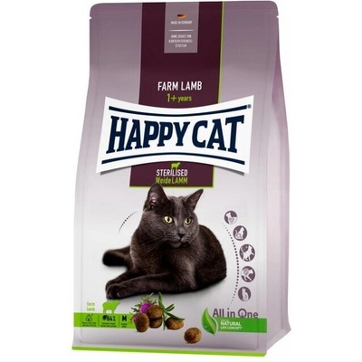 Happy Cat Sterilised Adult Pasture-raised Lamb 4kg