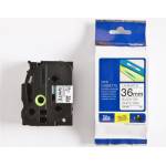 BROTHER ТИП TZ - 36 mm BLACK ON WHITE TAPE - P№TZE261 (P№TZE261)