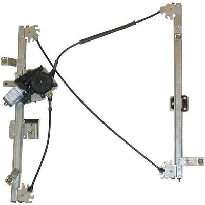 LKQ P el. stahovací mechanismus okna - přední 16.24.850