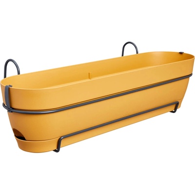 elho Balkónový hrantík vibia campana all-in-1 70 cm - honey yellow