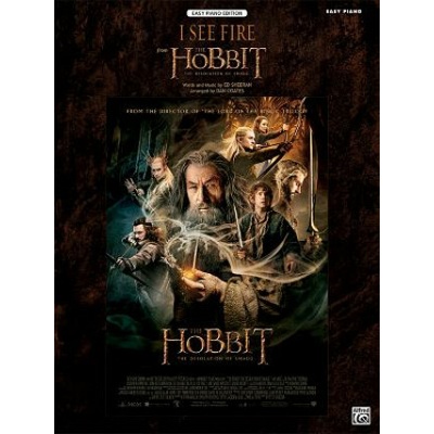 The Hobbit I See Fire noty pre spev klavír a akordy pre gitaru
