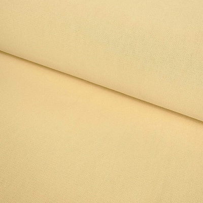 Teplákovina Počesaná Washed 400g - Žlutá hořčicová